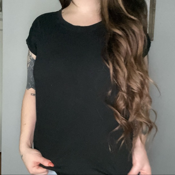 DROPDEAD size XS/S Black tee - Picture 3 of 5